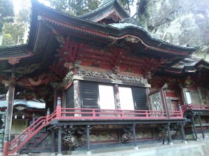 神社本堂です！