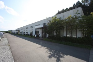 福島第二工場（シャフト工場、横幅に圧倒されました）